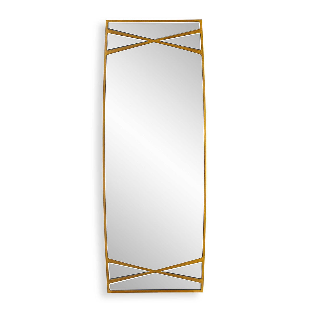 Gentry Oversized Gold Mirror - AmericanHomeFurniture