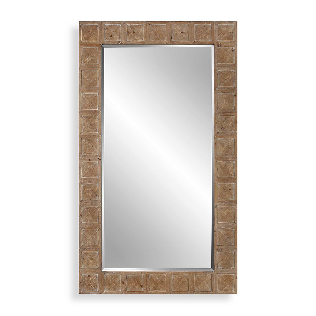 American Home Furniture Uttermost Ranahan Rustic Farmhouse Mirror