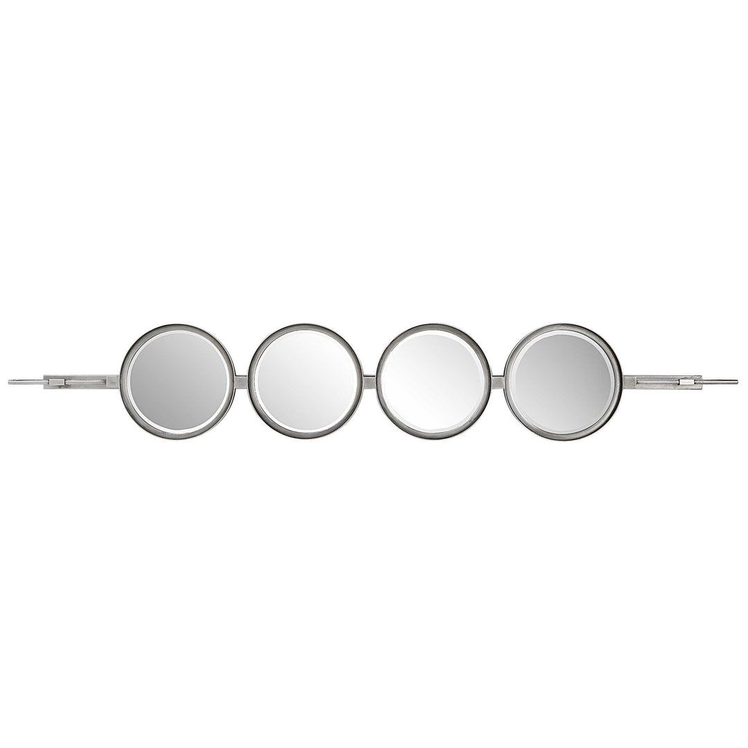 American Home Furniture Uttermost Button Silver Mirror