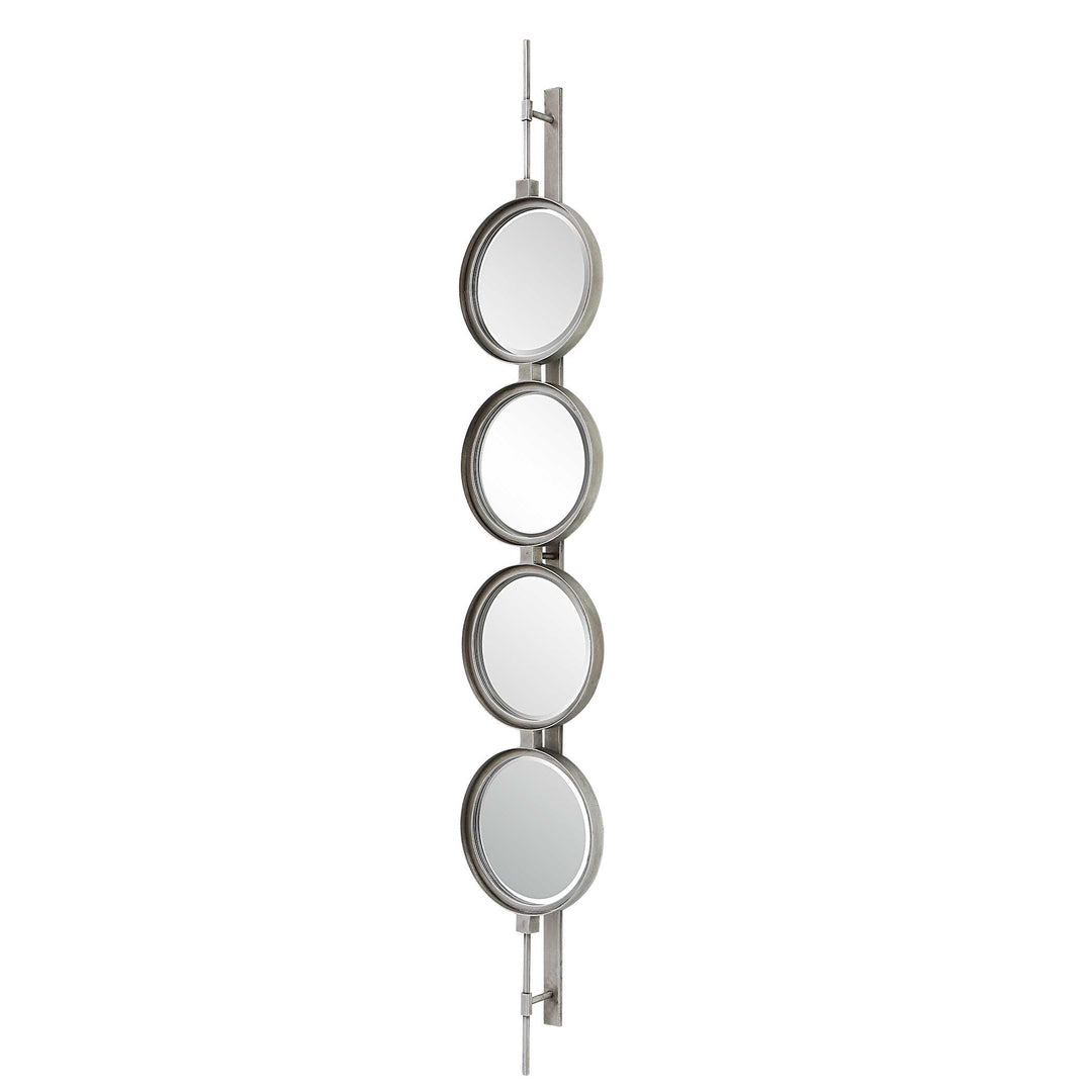 American Home Furniture Uttermost Button Silver Mirror