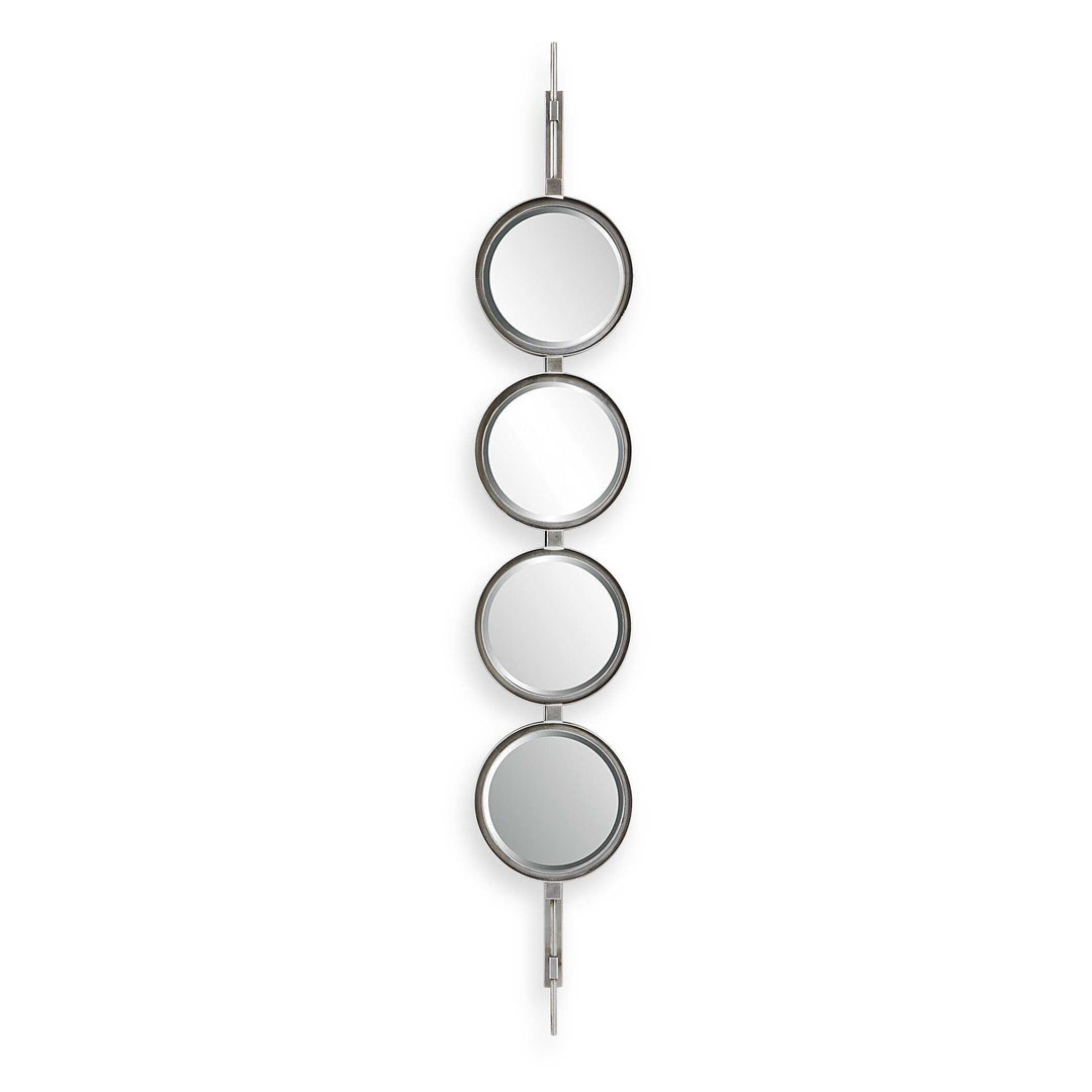 Button Silver Mirror - AmericanHomeFurniture