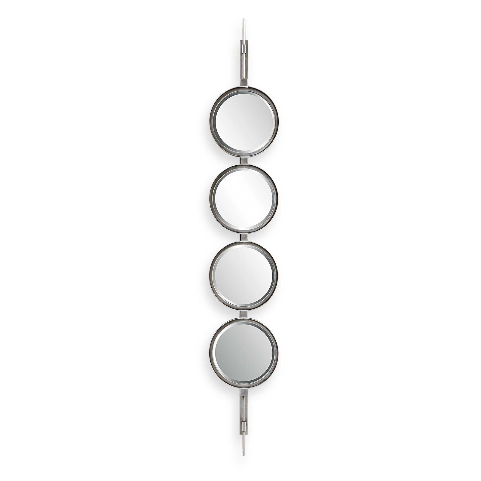 American Home Furniture Uttermost Button Silver Mirror