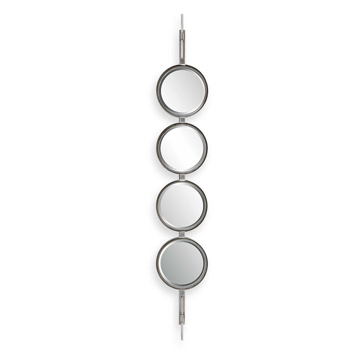 American Home Furniture Uttermost Button Silver Mirror