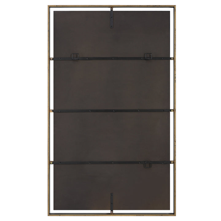 American Home Furniture Uttermost Egon Rectangular Bronze Mirror