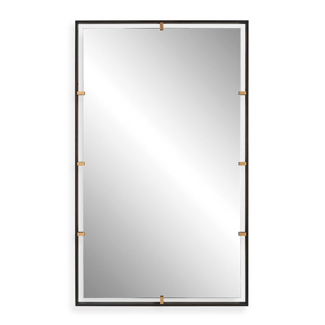 Egon Rectangular Bronze Mirror - AmericanHomeFurniture