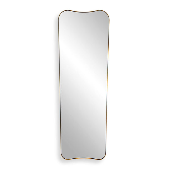 American Home Furniture Uttermost Belvoir Large Antique Brass Mirror