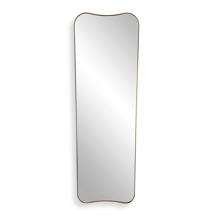 American Home Furniture Uttermost Belvoir Large Antique Brass Mirror