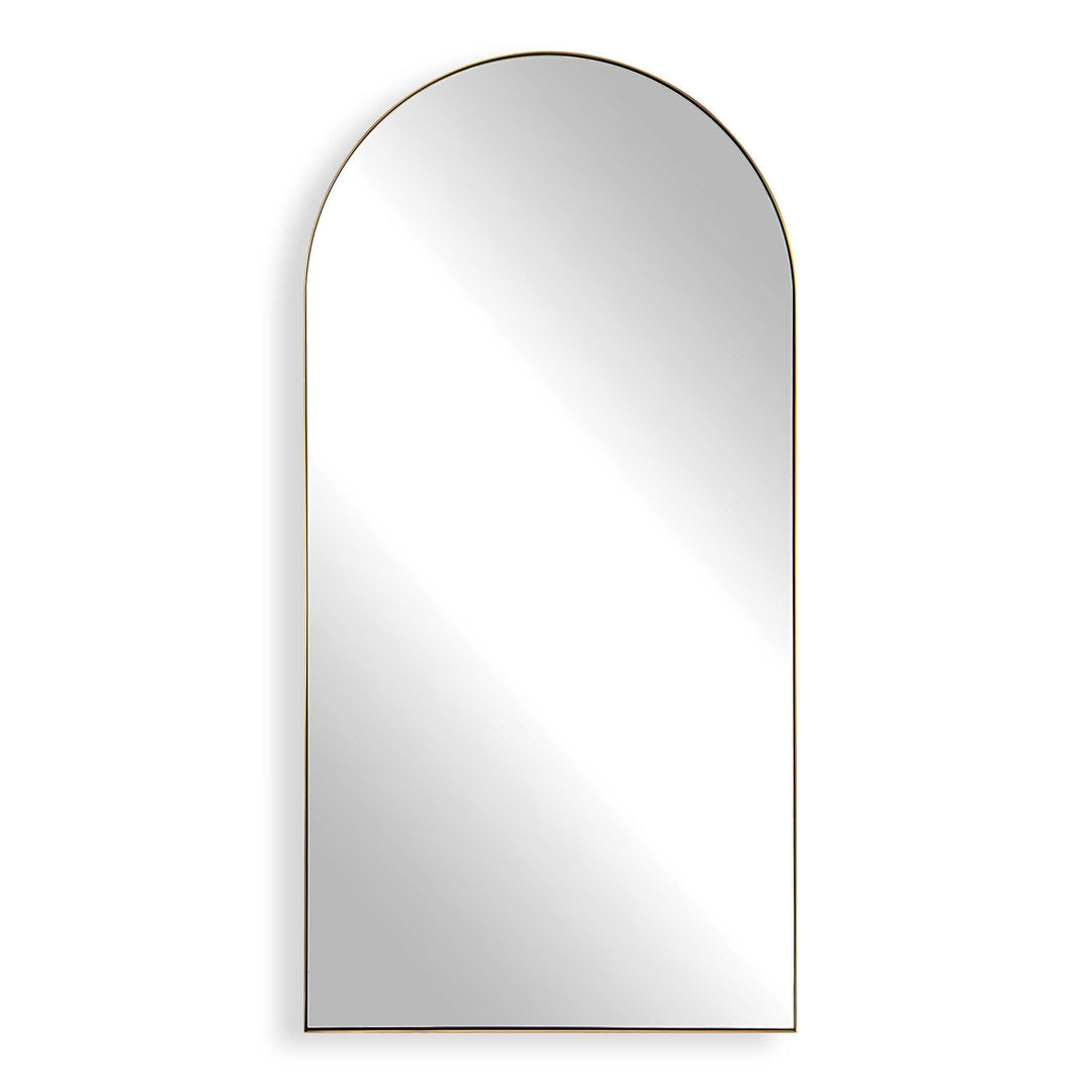 Crosley Antique Brass Arch Mirror - AmericanHomeFurniture