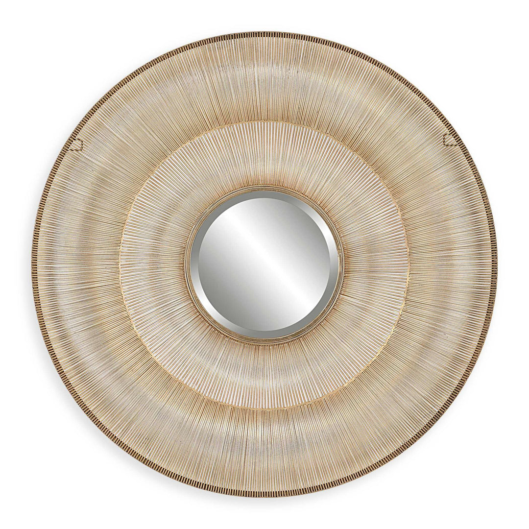 Bauble Round Gold Mirror - AmericanHomeFurniture