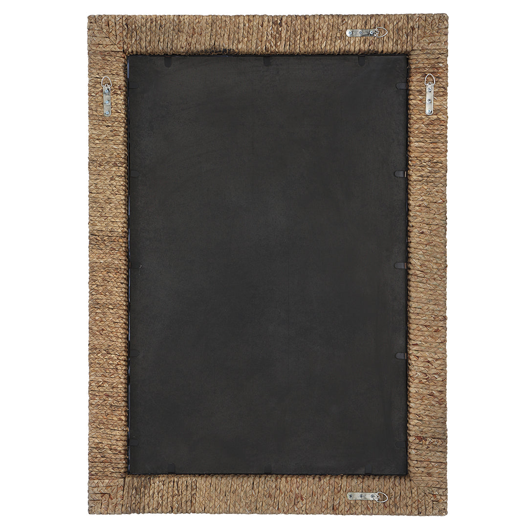 American Home Furniture Uttermost Island Braided Straw Mirror