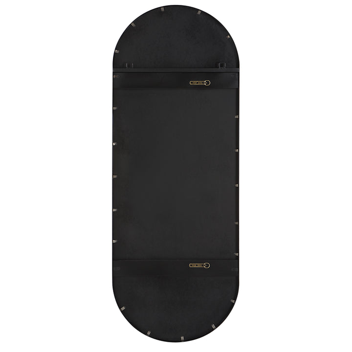 American Home Furniture Uttermost Varina Tall Black Mirror