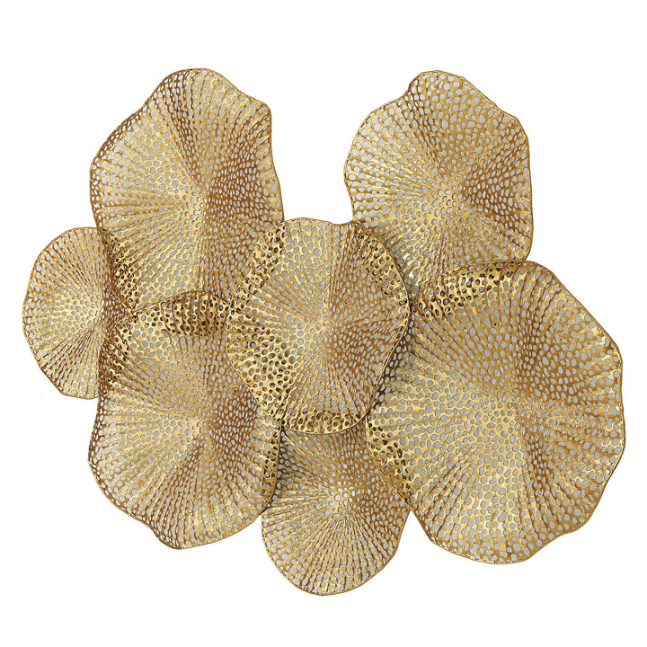 American Home Furniture Uttermost Ripley Gold Metal Wall Art