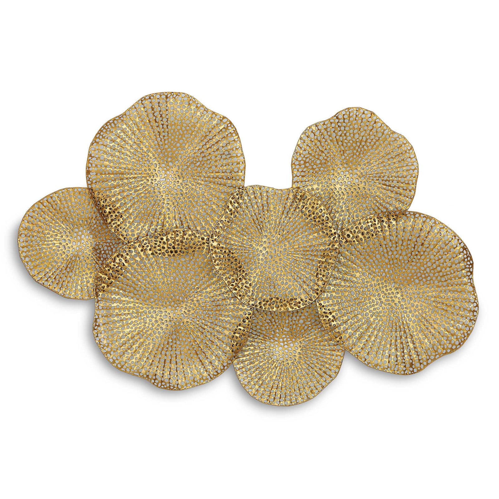 American Home Furniture Uttermost Ripley Gold Metal Wall Art