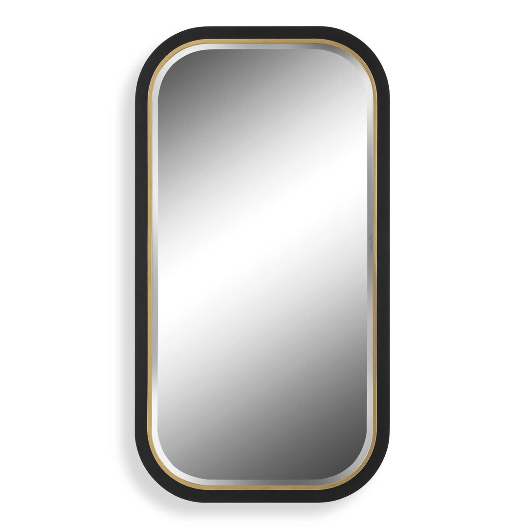 American Home Furniture Uttermost Nevaeh Curved Rectangle Mirror