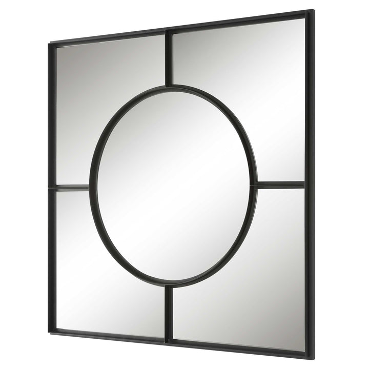 American Home Furniture Uttermost Spurgeon Square Window Mirror