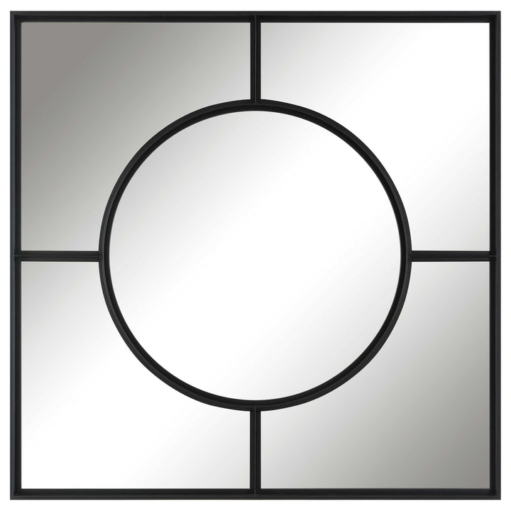 American Home Furniture Uttermost Spurgeon Square Window Mirror