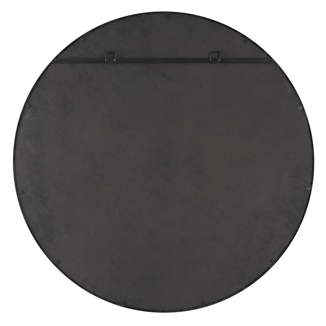 American Home Furniture Uttermost Ranchero Natural Rope Round Mirror