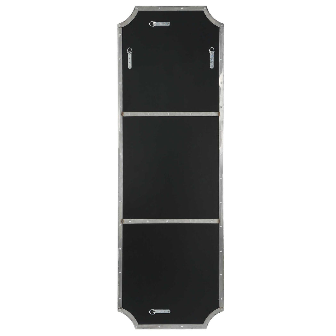 American Home Furniture Uttermost Lennox Nickel Tall Mirror