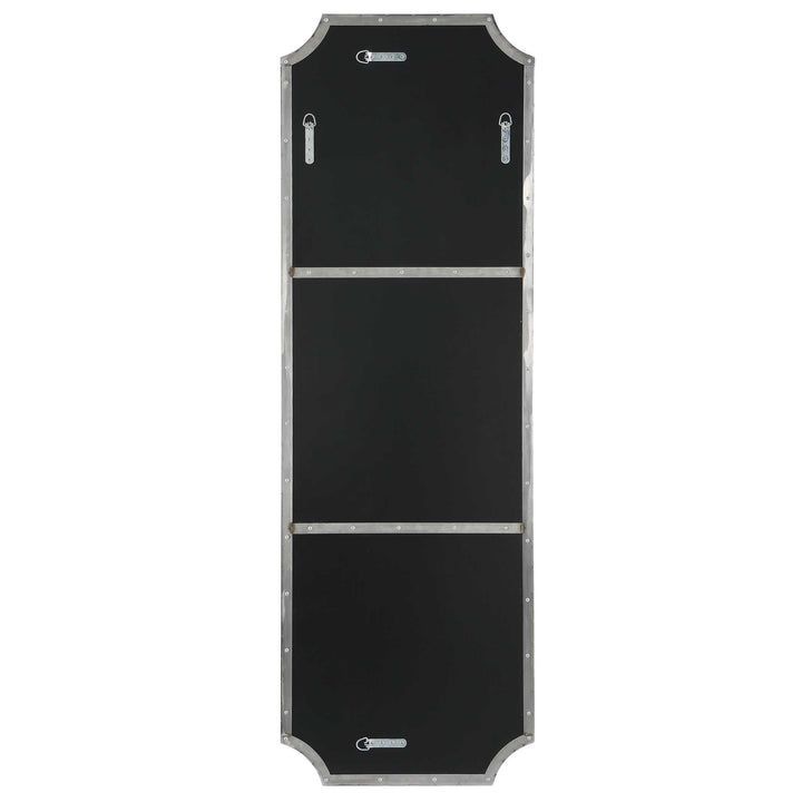 American Home Furniture Uttermost Lennox Nickel Tall Mirror