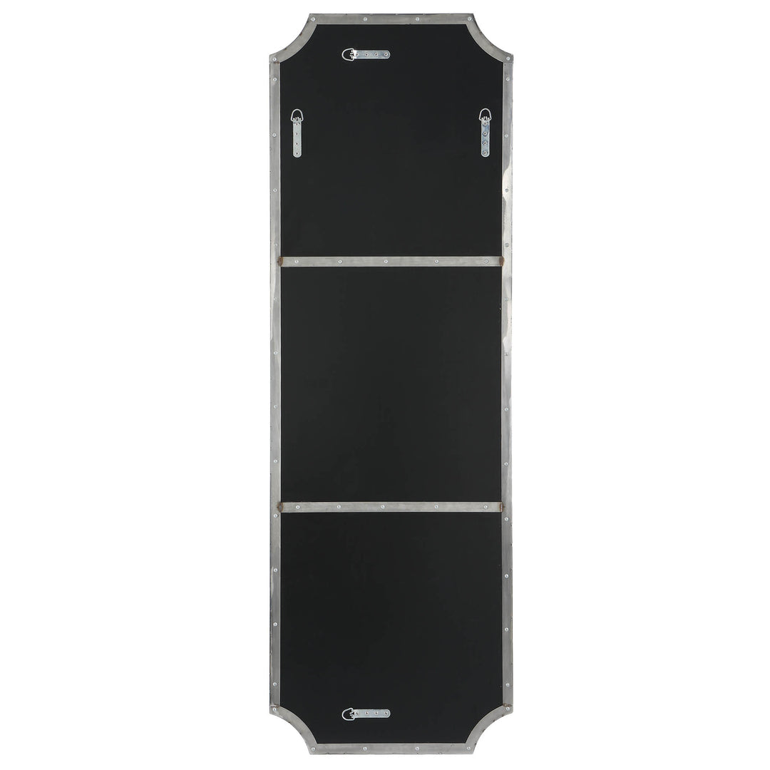 American Home Furniture Uttermost Lennox Nickel Tall Mirror