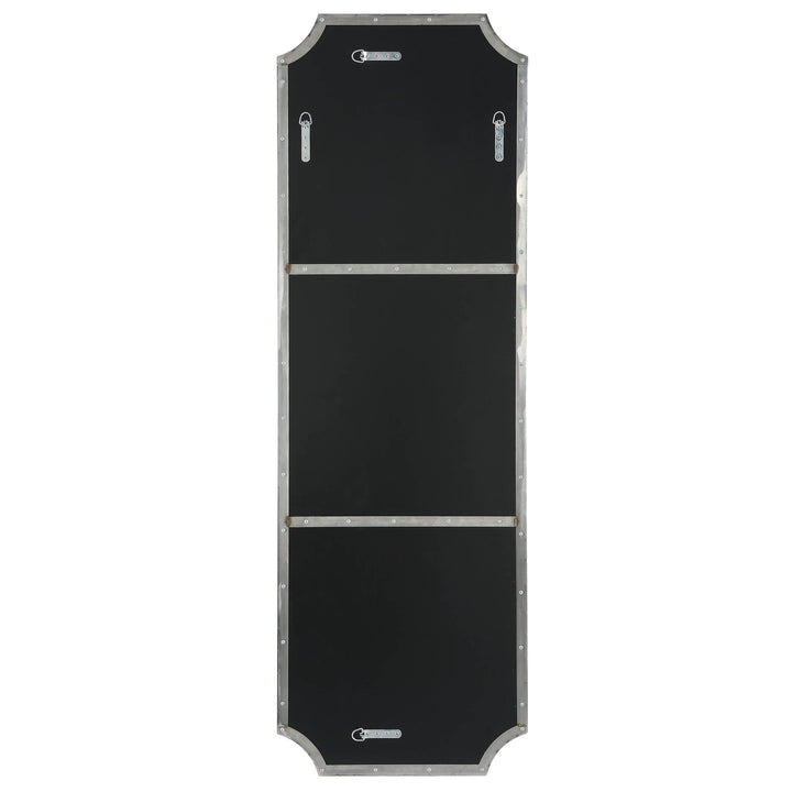 American Home Furniture Uttermost Lennox Nickel Tall Mirror