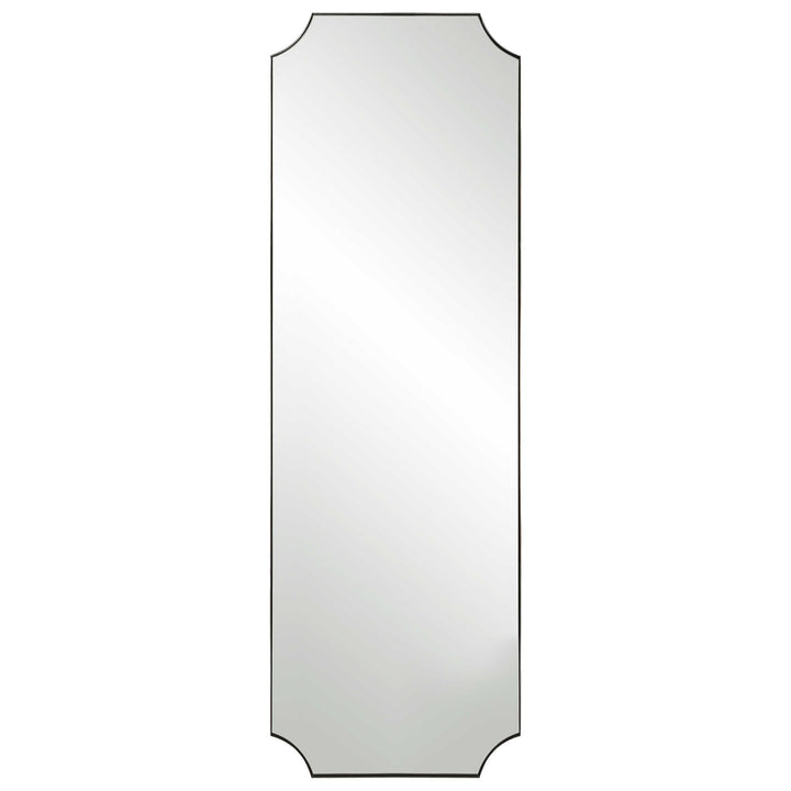 American Home Furniture Uttermost Lennox Nickel Tall Mirror