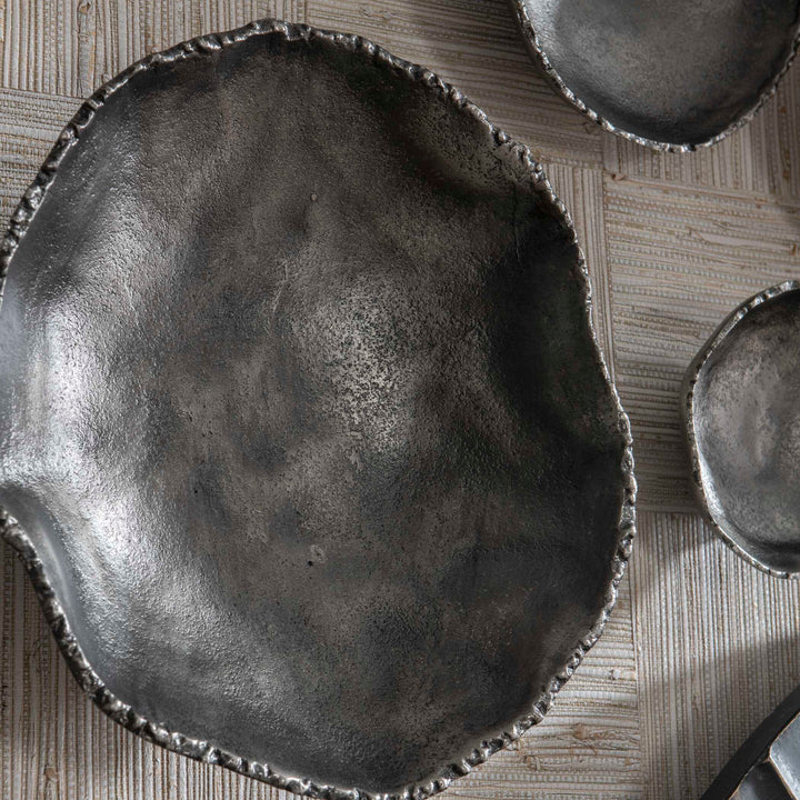 American Home Furniture Uttermost Lucky Coins Nickel Wall Decor, Set/4