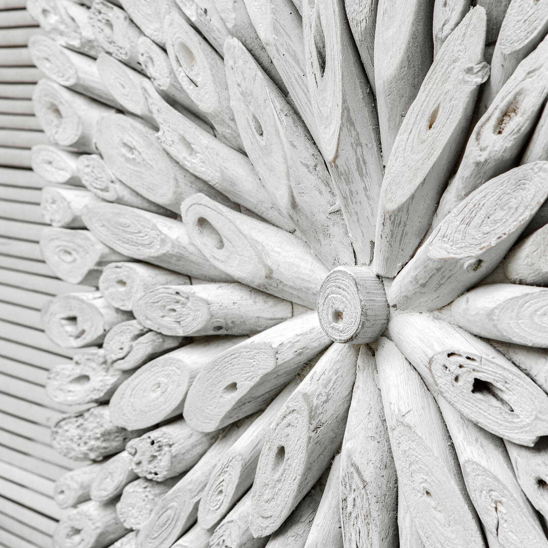 American Home Furniture Uttermost Bahama Wood Whitewashed Wall Decor