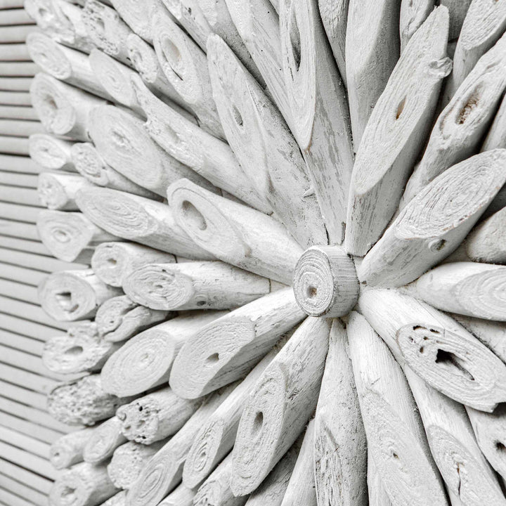 American Home Furniture Uttermost Bahama Wood Whitewashed Wall Decor