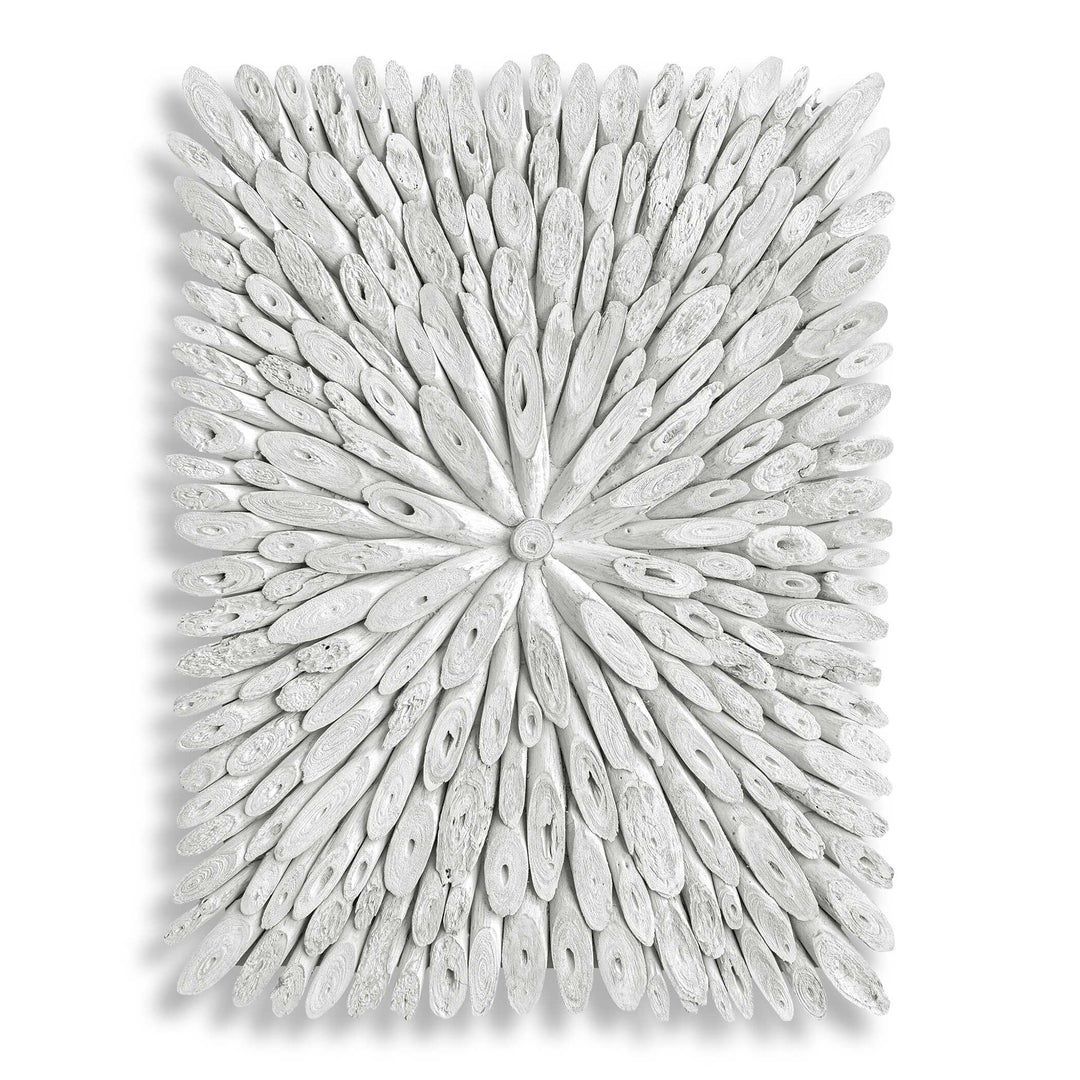 American Home Furniture Uttermost Bahama Wood Whitewashed Wall Decor