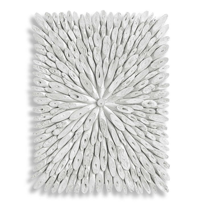 American Home Furniture Uttermost Bahama Wood Whitewashed Wall Decor