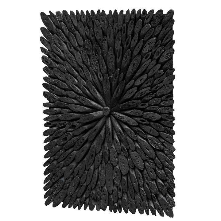 American Home Furniture Uttermost Bahama Black Wood Wall Decor