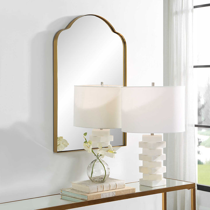 American Home Furniture Uttermost Sidney Arch Mirror