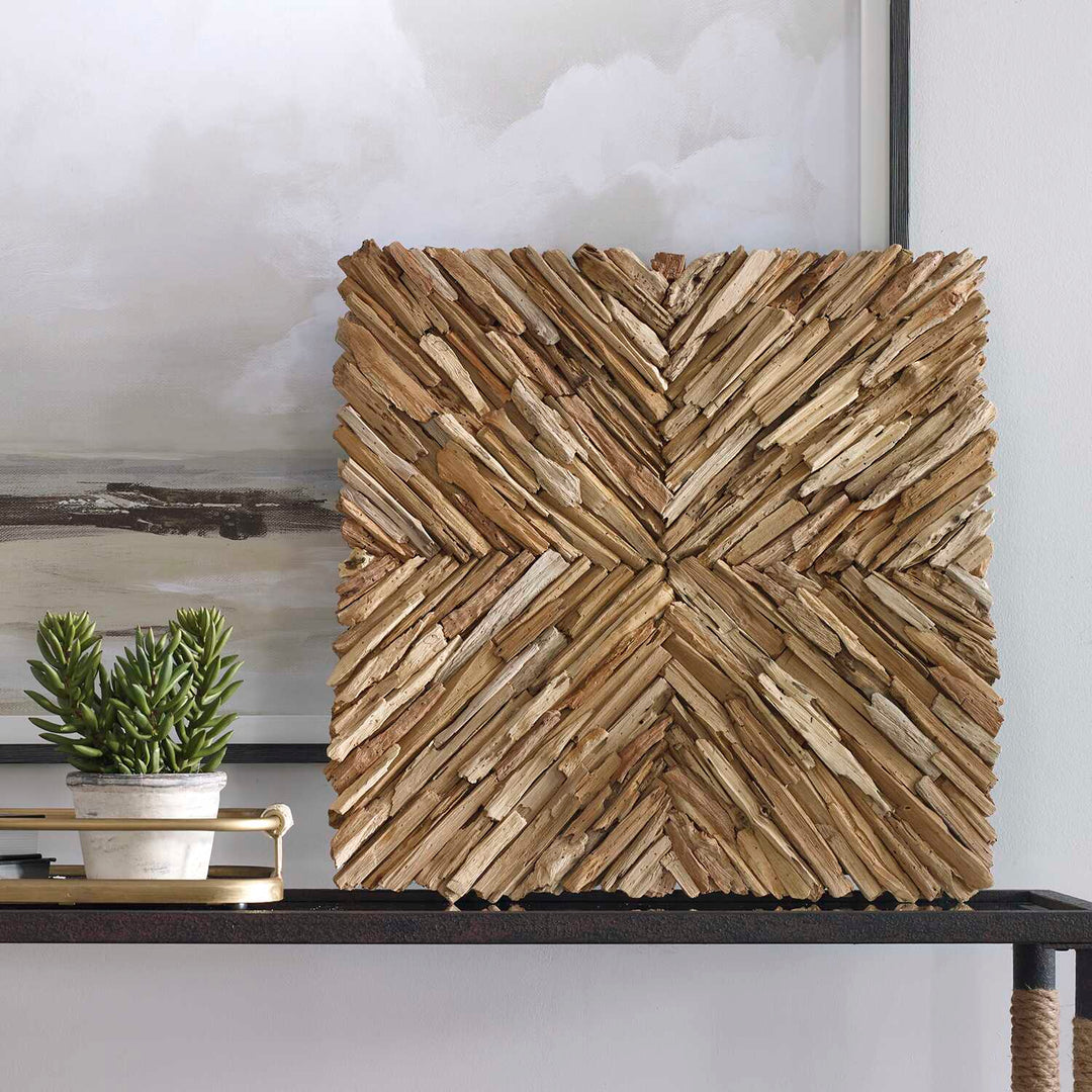 American Home Furniture Uttermost Outland Drift Wood Wall Decor