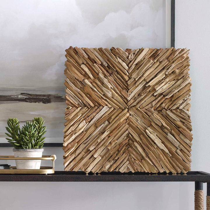 American Home Furniture Uttermost Outland Drift Wood Wall Decor