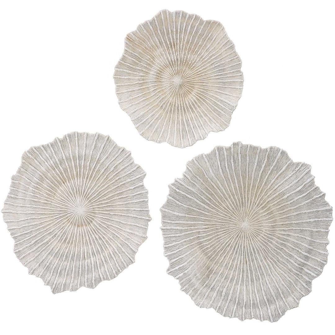 American Home Furniture Uttermost Ocean Gems Coral Wall Decor, Set/3