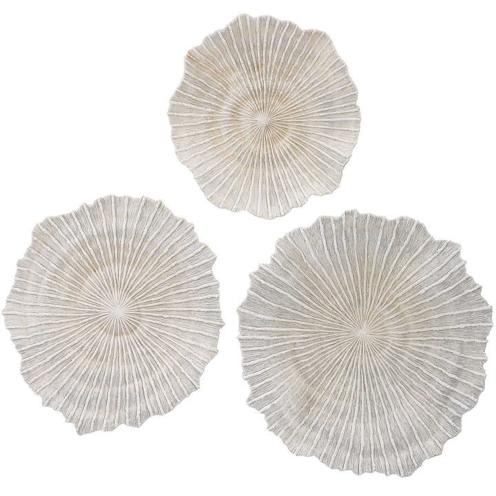 American Home Furniture Uttermost Ocean Gems Coral Wall Decor, Set/3