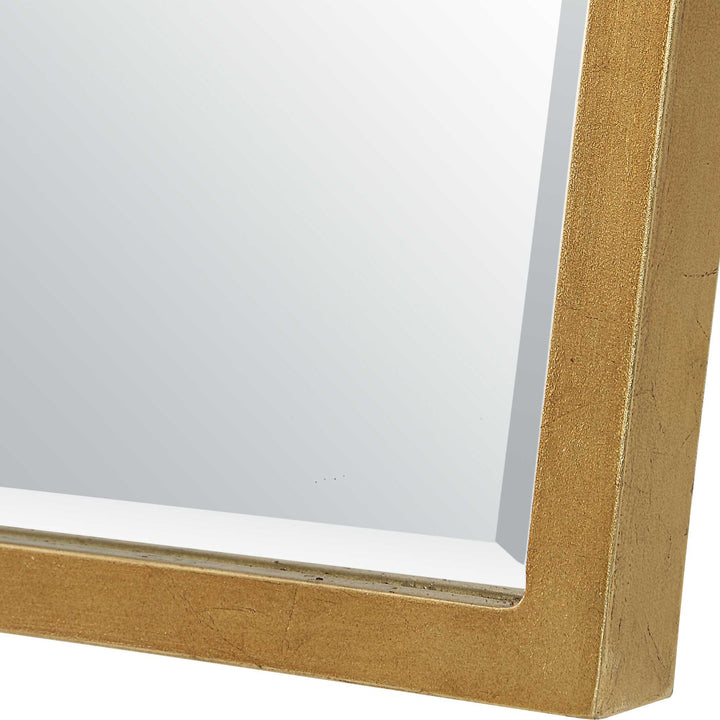 American Home Furniture Uttermost Boundary Gold Arch Mirror