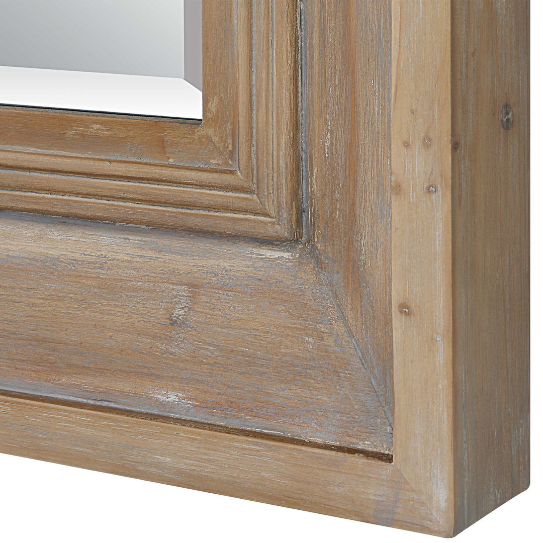American Home Furniture Uttermost Missoula Large Natural Wood Mirror