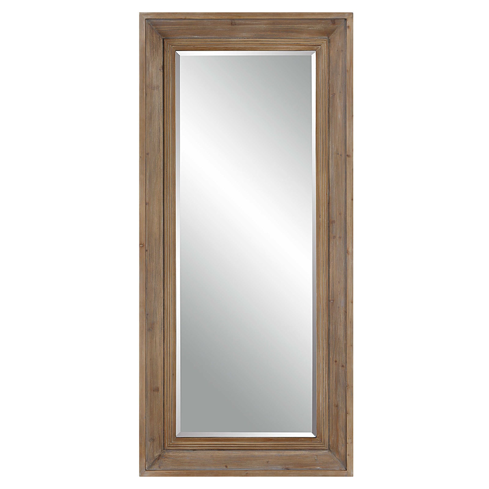 American Home Furniture Uttermost Missoula Large Natural Wood Mirror