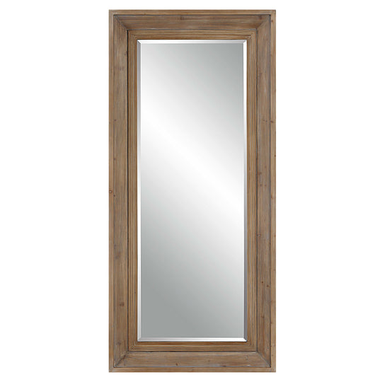 American Home Furniture Uttermost Missoula Large Natural Wood Mirror