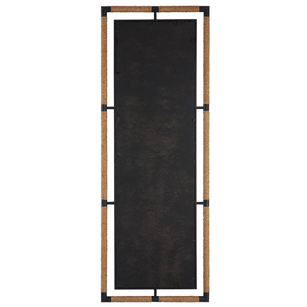 American Home Furniture Uttermost Melville Iron & Rope Tall Mirror