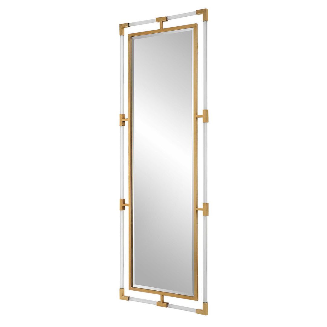 American Home Furniture Uttermost Balkan Gold Tall Mirror