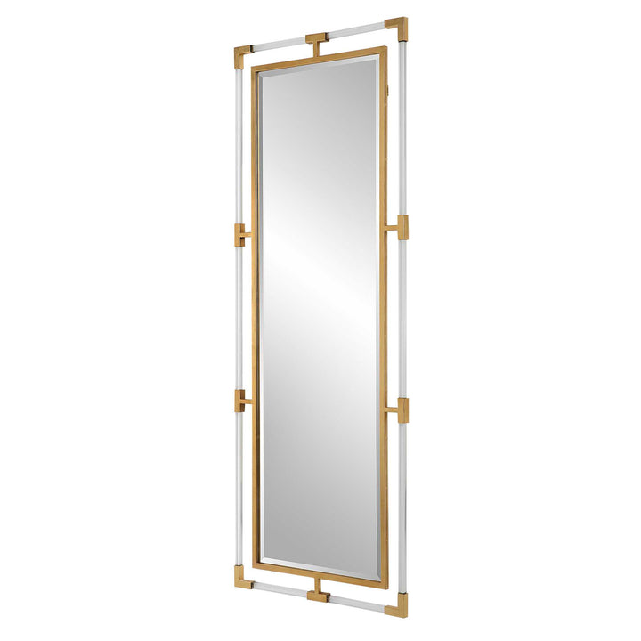 American Home Furniture Uttermost Balkan Gold Tall Mirror