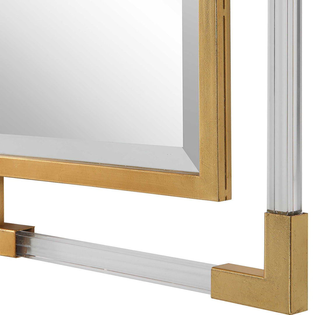 American Home Furniture Uttermost Balkan Gold Tall Mirror