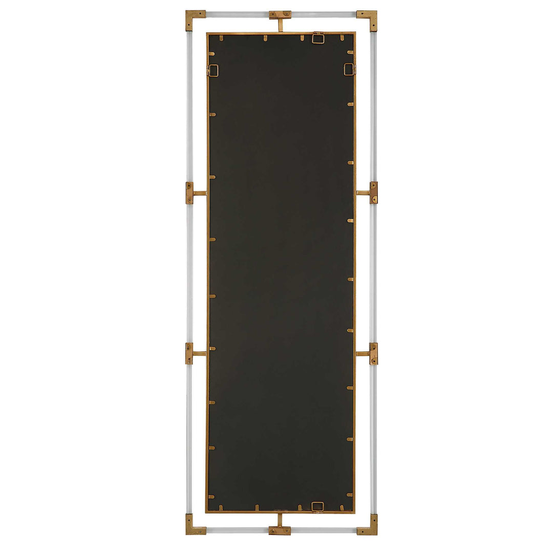 American Home Furniture Uttermost Balkan Gold Tall Mirror
