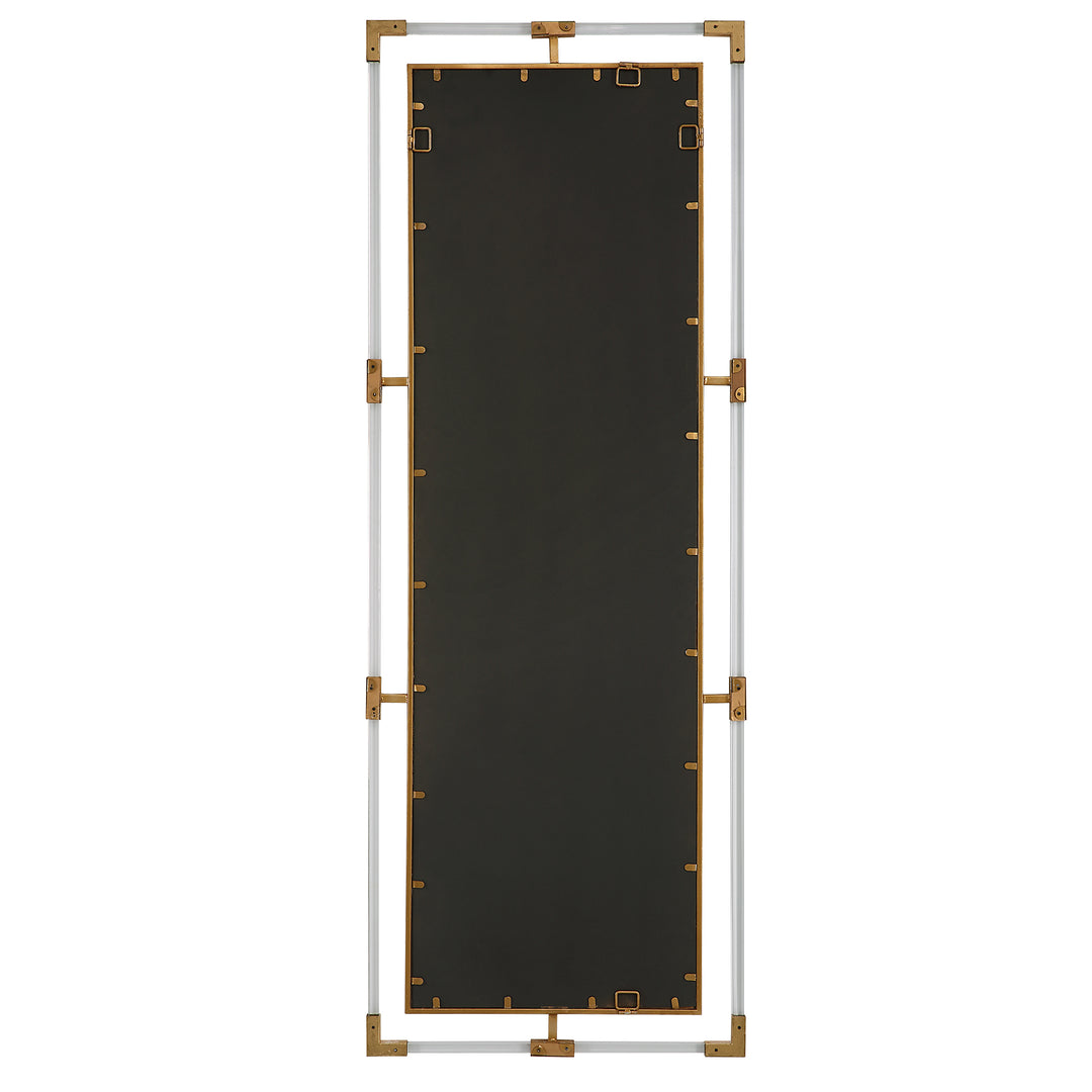 American Home Furniture Uttermost Balkan Gold Tall Mirror