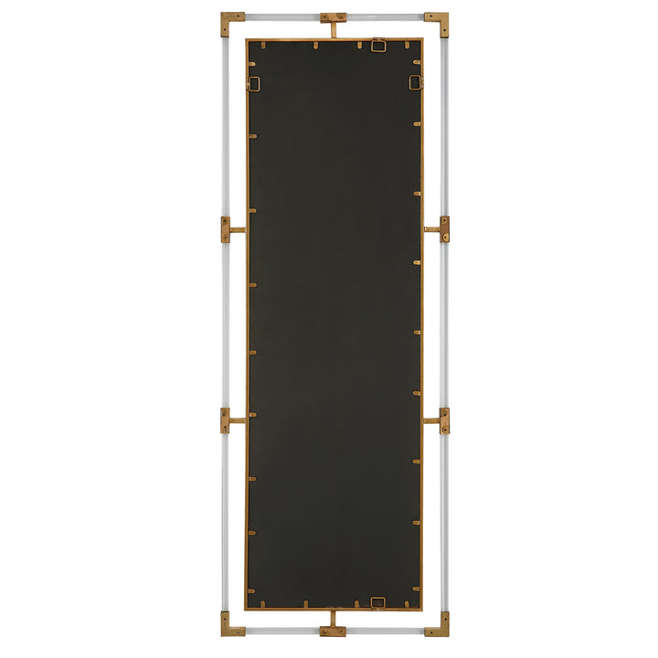 American Home Furniture Uttermost Balkan Gold Tall Mirror