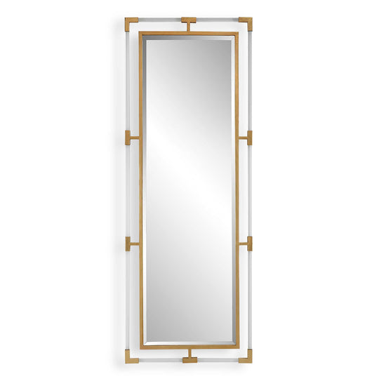 American Home Furniture Uttermost Balkan Gold Tall Mirror