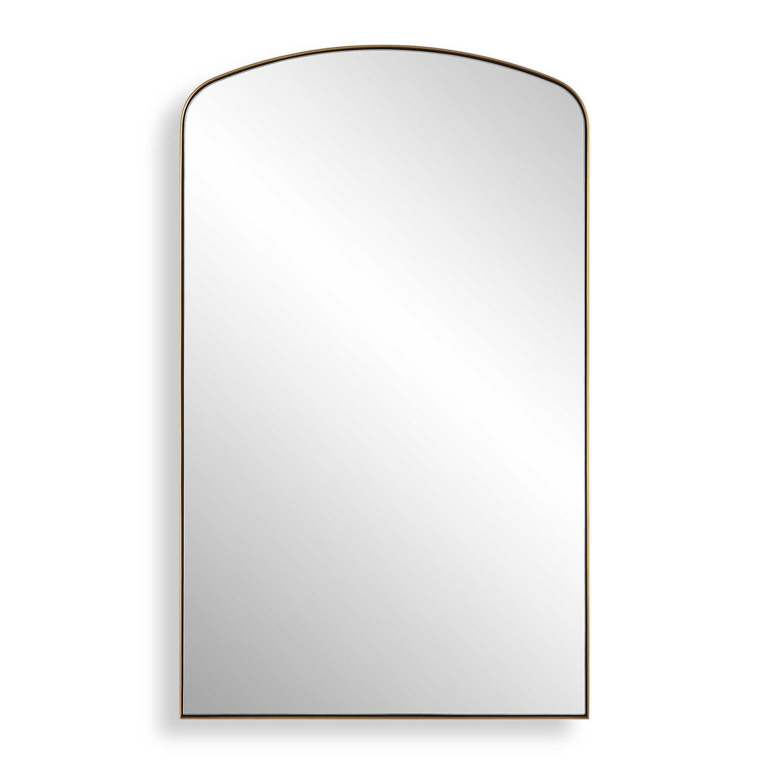 Tordera Brass Arch Mirror - AmericanHomeFurniture